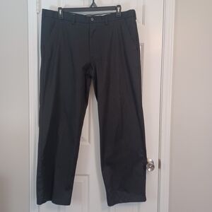George Flat Front Black Dress Pants Men's Sz 40x30
